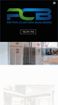 Mobile Screenshot of petracustombuilders.com